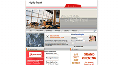 Desktop Screenshot of highflytravel.com